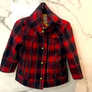 Tulle Red Paid Jacket